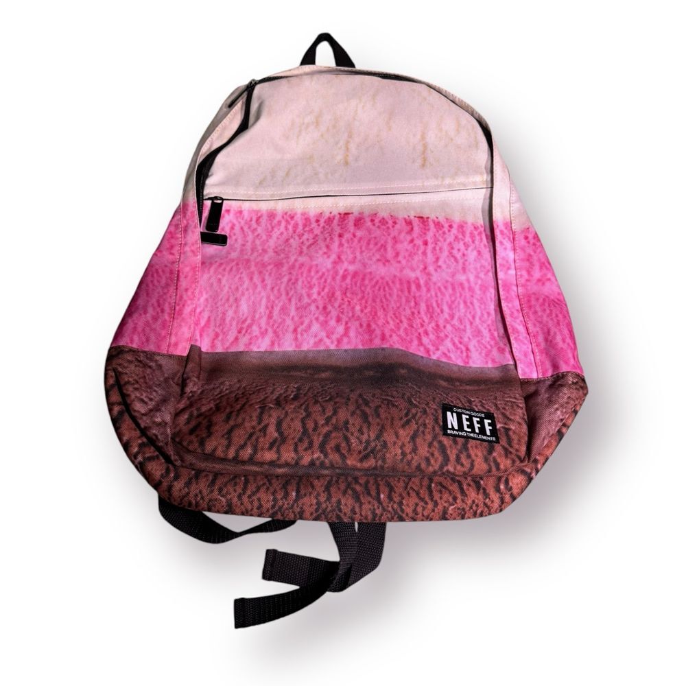 Neff Daily School Backpack Neapolitan Ice Cream Theme Medium Bag y2k‎